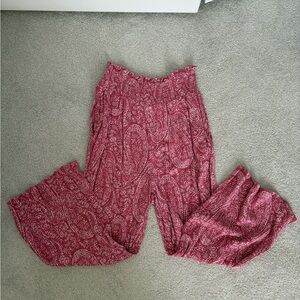 LA MIEL Pink Paisley Top